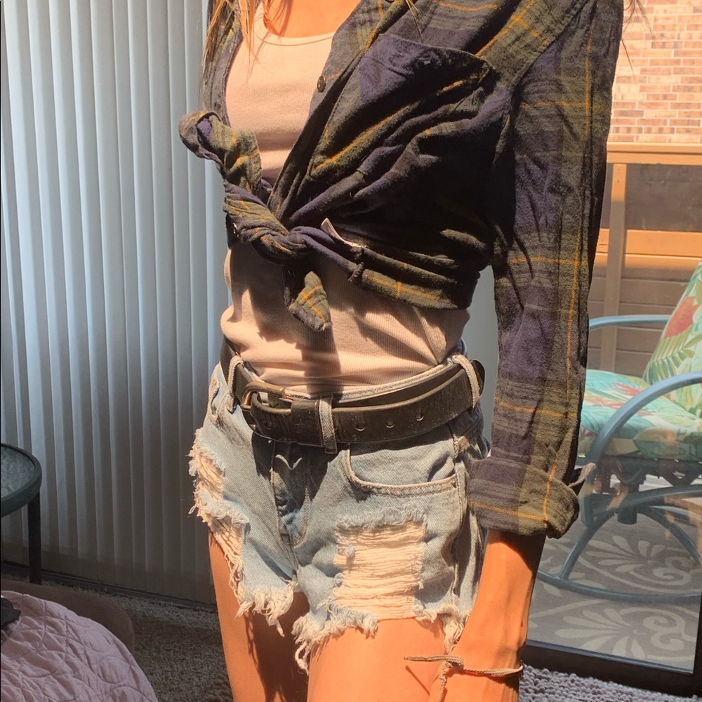 •Plaid Flannel•